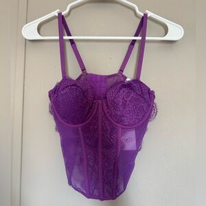 Rue21 Violet Lace Bustier